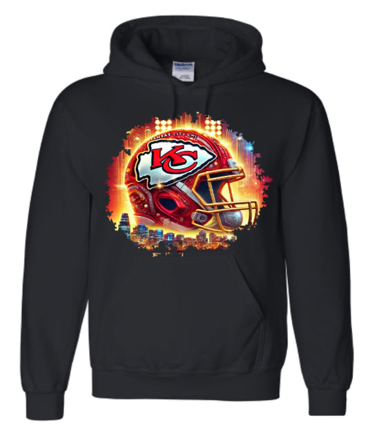 KC Chiefs Helmet Big City Vibes